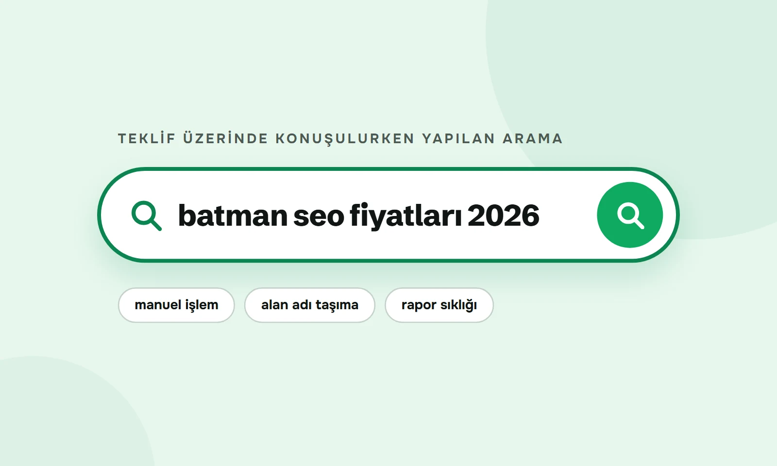 Batman SEO fiyatları 2026 araması